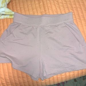 Pink lululemon shorts